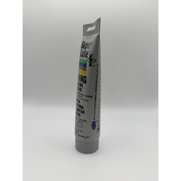 Silicone O-Ring Grease Non-Curing Compound (Translucent White, 3oz Tube) | NS... - Picture 3 of 3